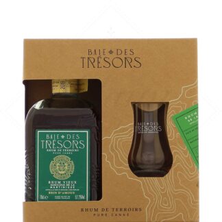 Baie des Trésors Brin d'amour 2019 52,2° en coffret 1 verre