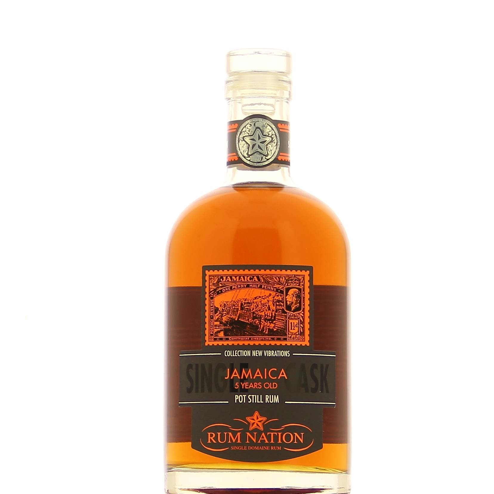 Rum Nation 5 years 2017 Jamaica single cask PX Whiskey Cask New Vibrations 58.32° – Image 2