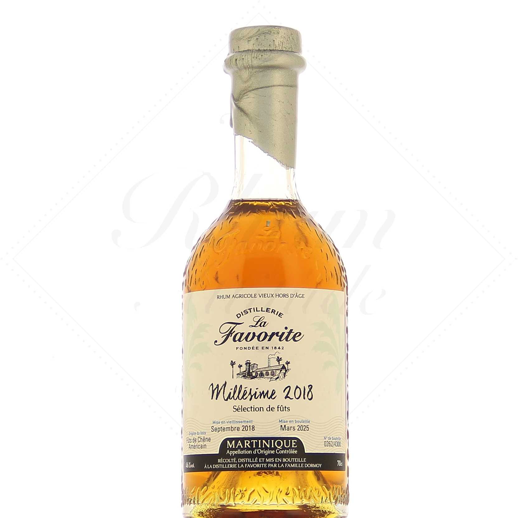 La Favorite Millésime 2018 6 ans 46°