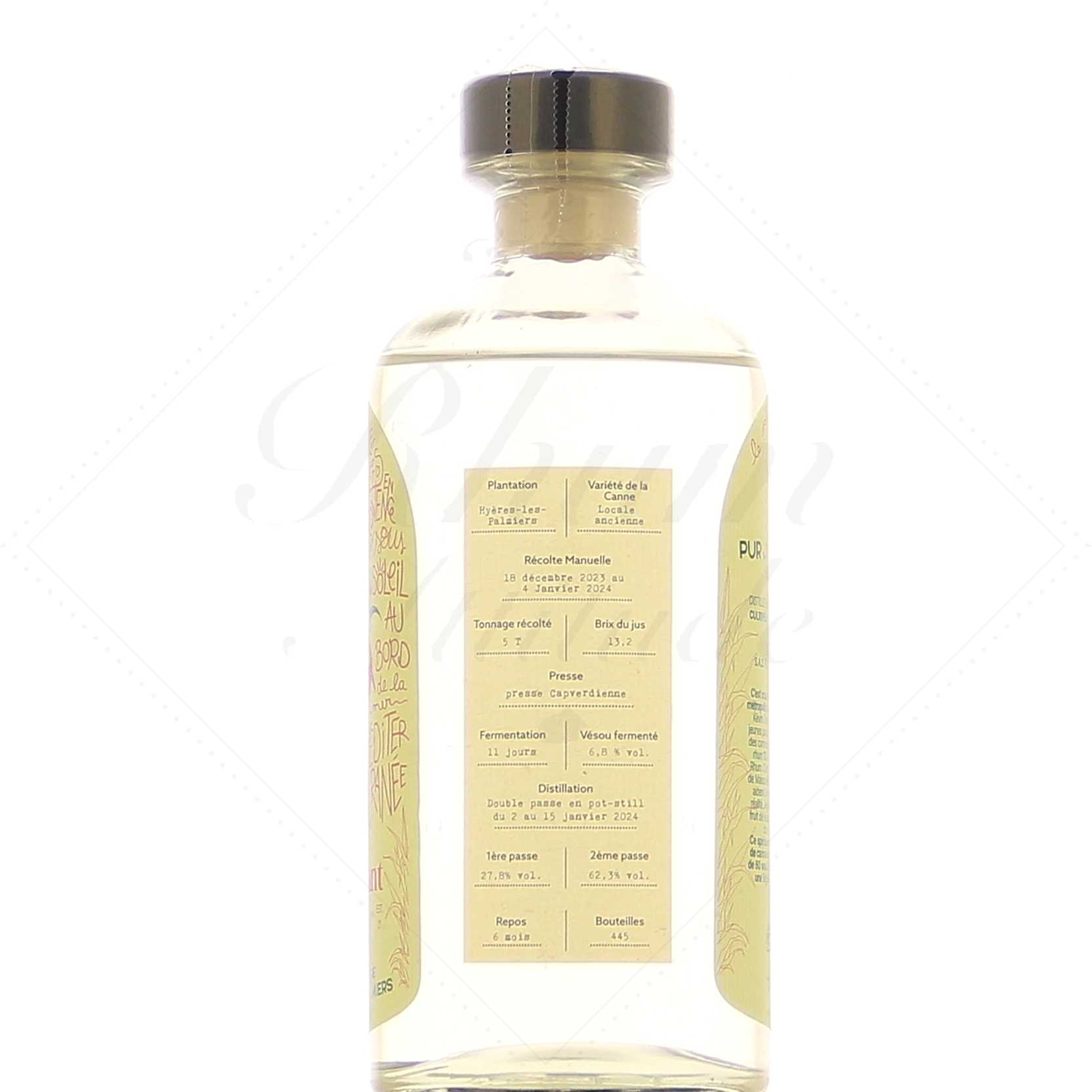 Ferroni Flamant Rhum pur jus de canne Hexagonal 2023 50° 50cl – Image 3