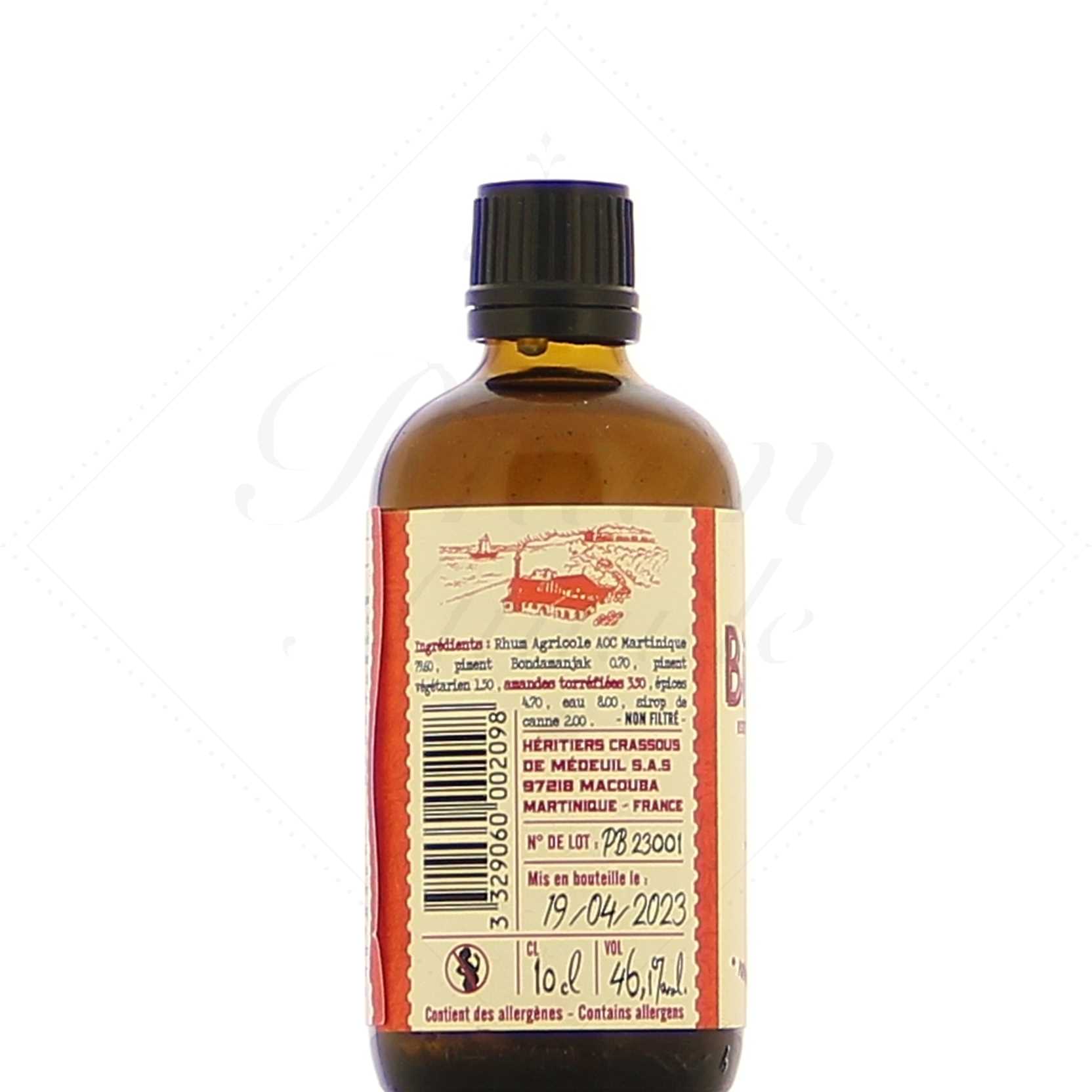 JM Bitters Piment Bondamanjak 46,1° – Image 2