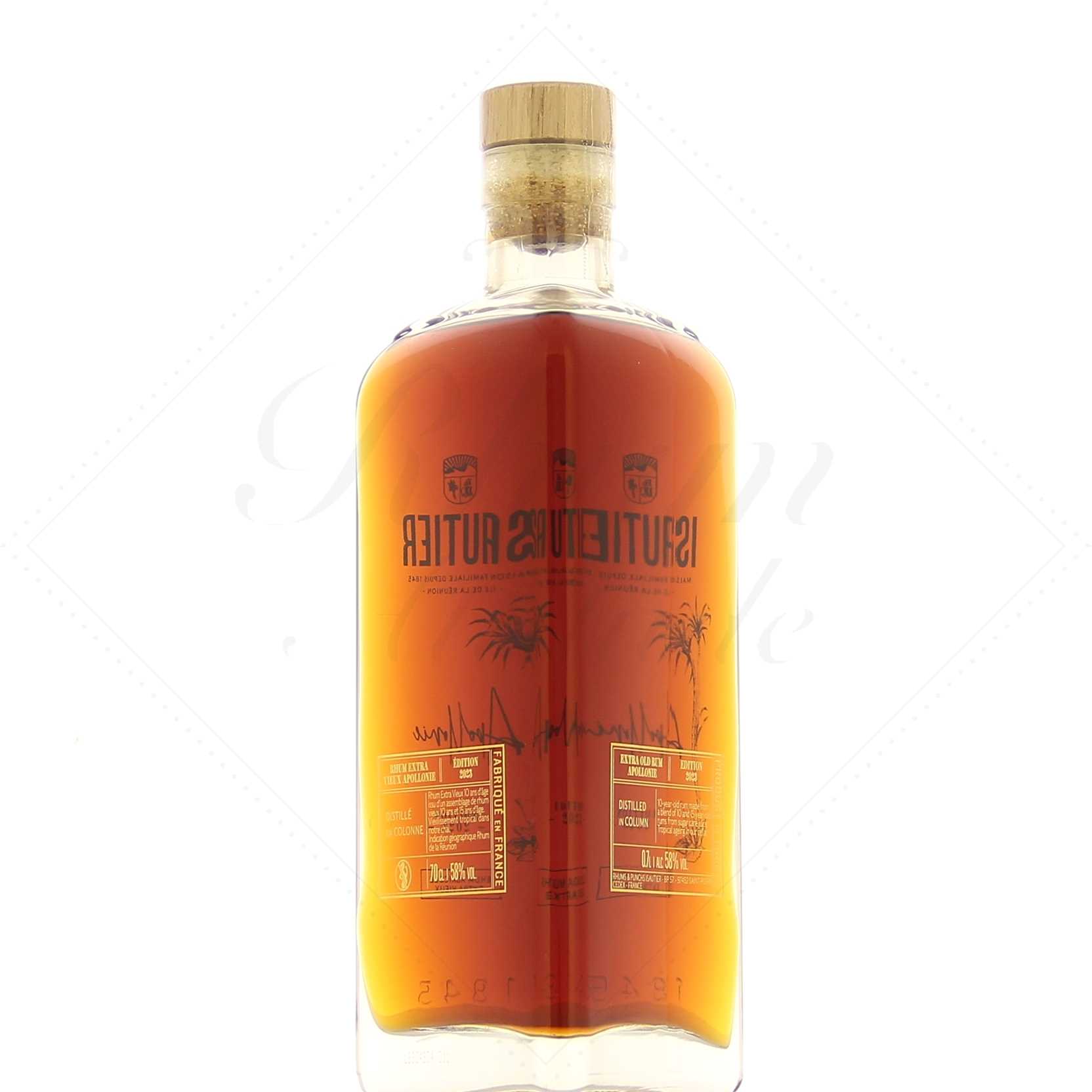 Isautier Apollonie Extra Old Agricultural Rum 2023 Edition 58° – Image 2