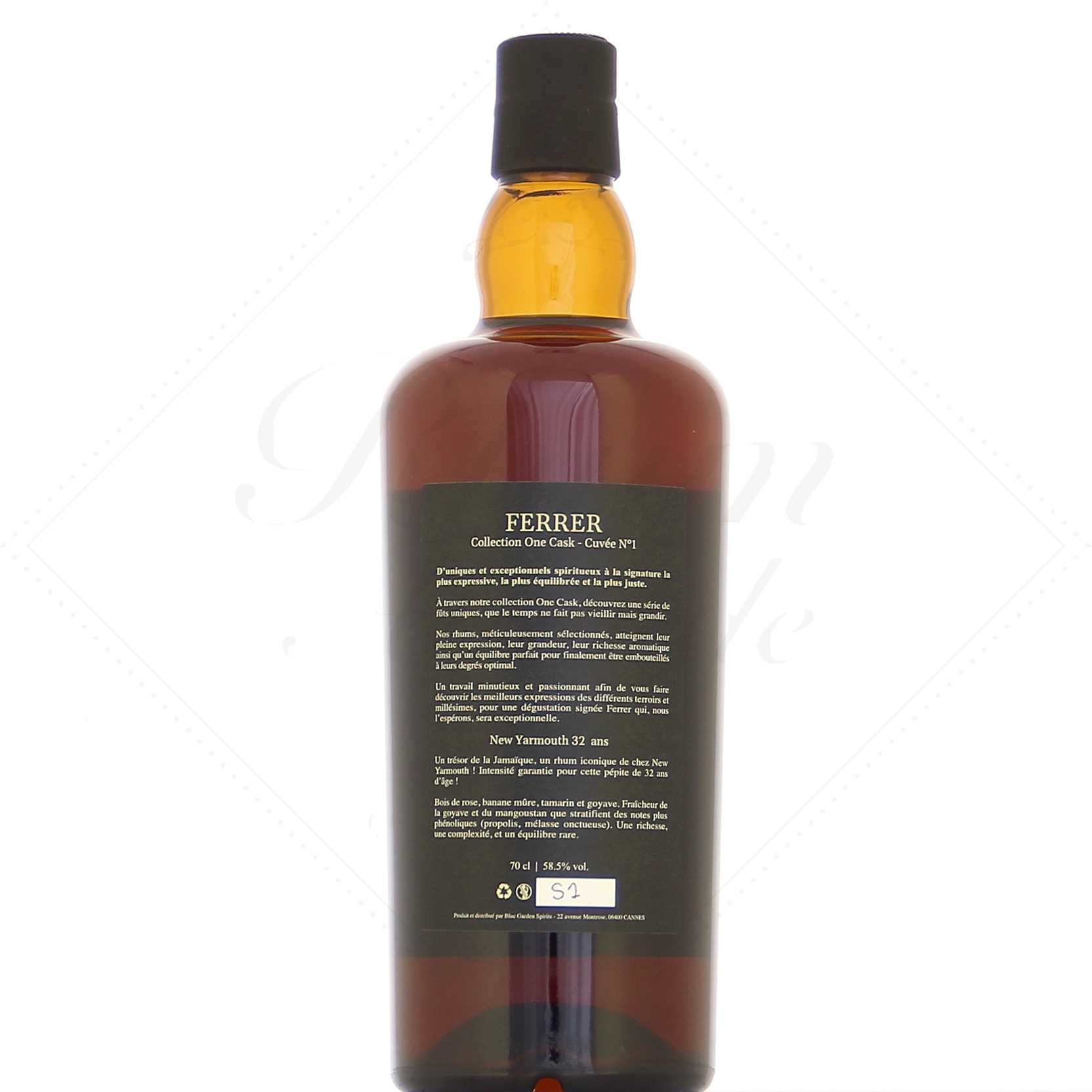 Ferrer Rhum Jamaique 1994 58,5° – Image 2