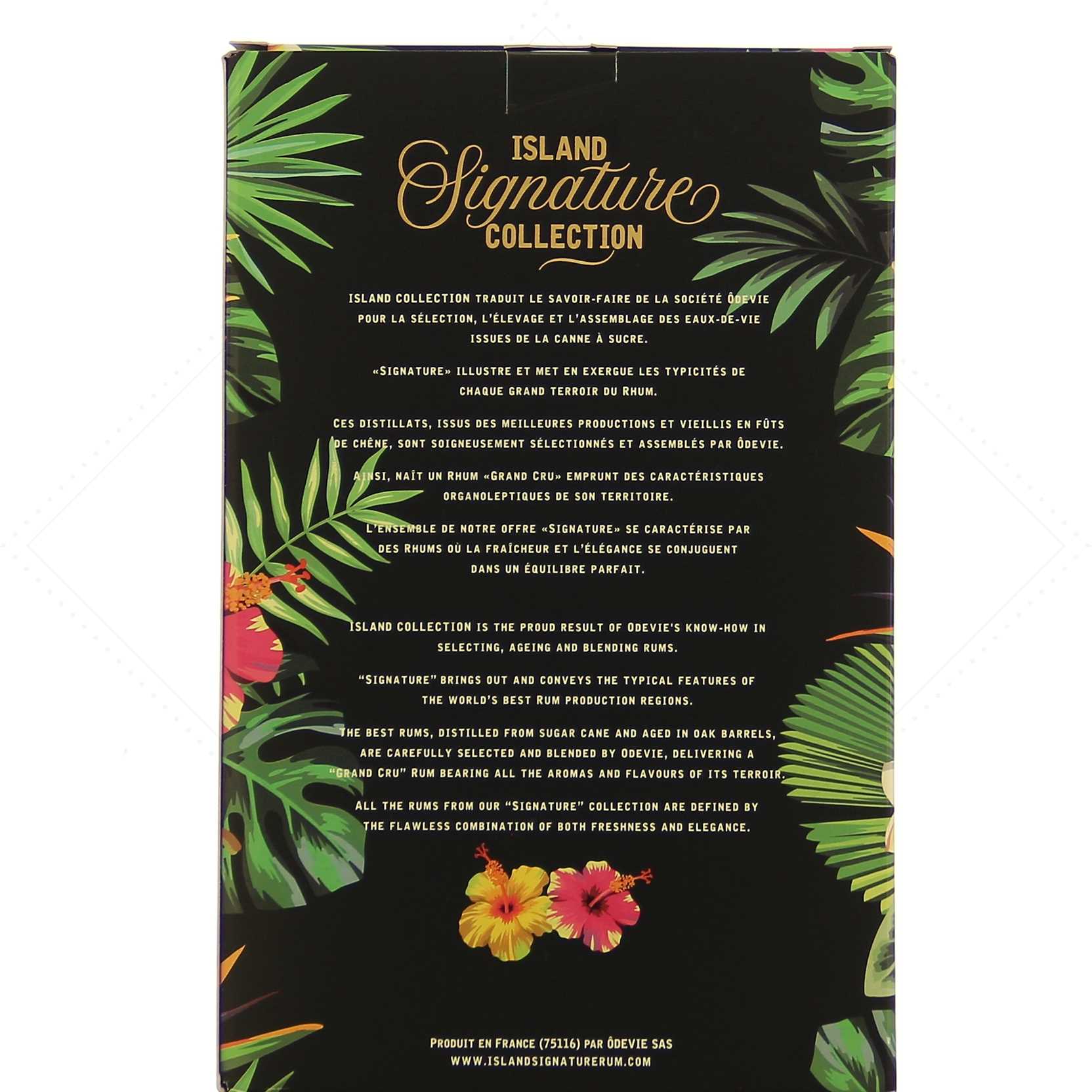 Island Signature Turquoise Bay Mauritius en coffret 2 verres 40° – Image 2