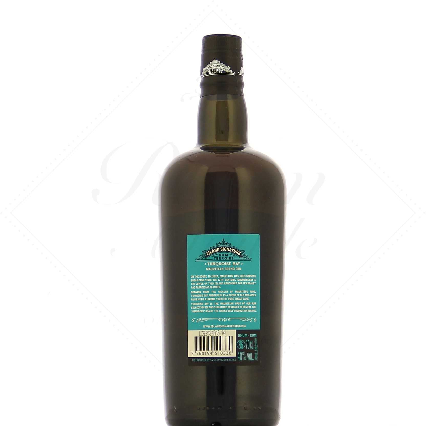 Island Signature Turquoise Bay Mauritius en coffret 2 verres 40° – Image 4
