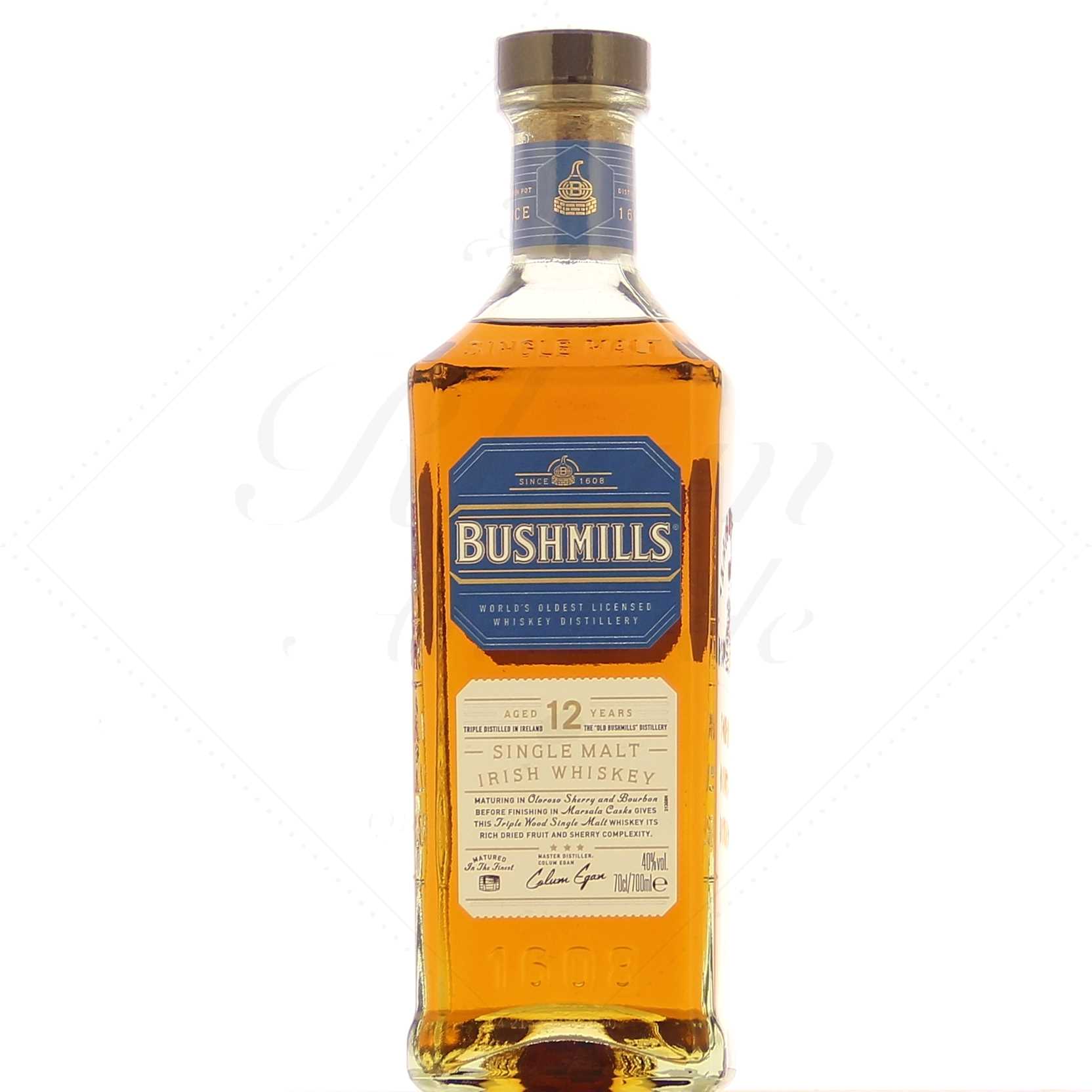 Bushmills 12 years 40°