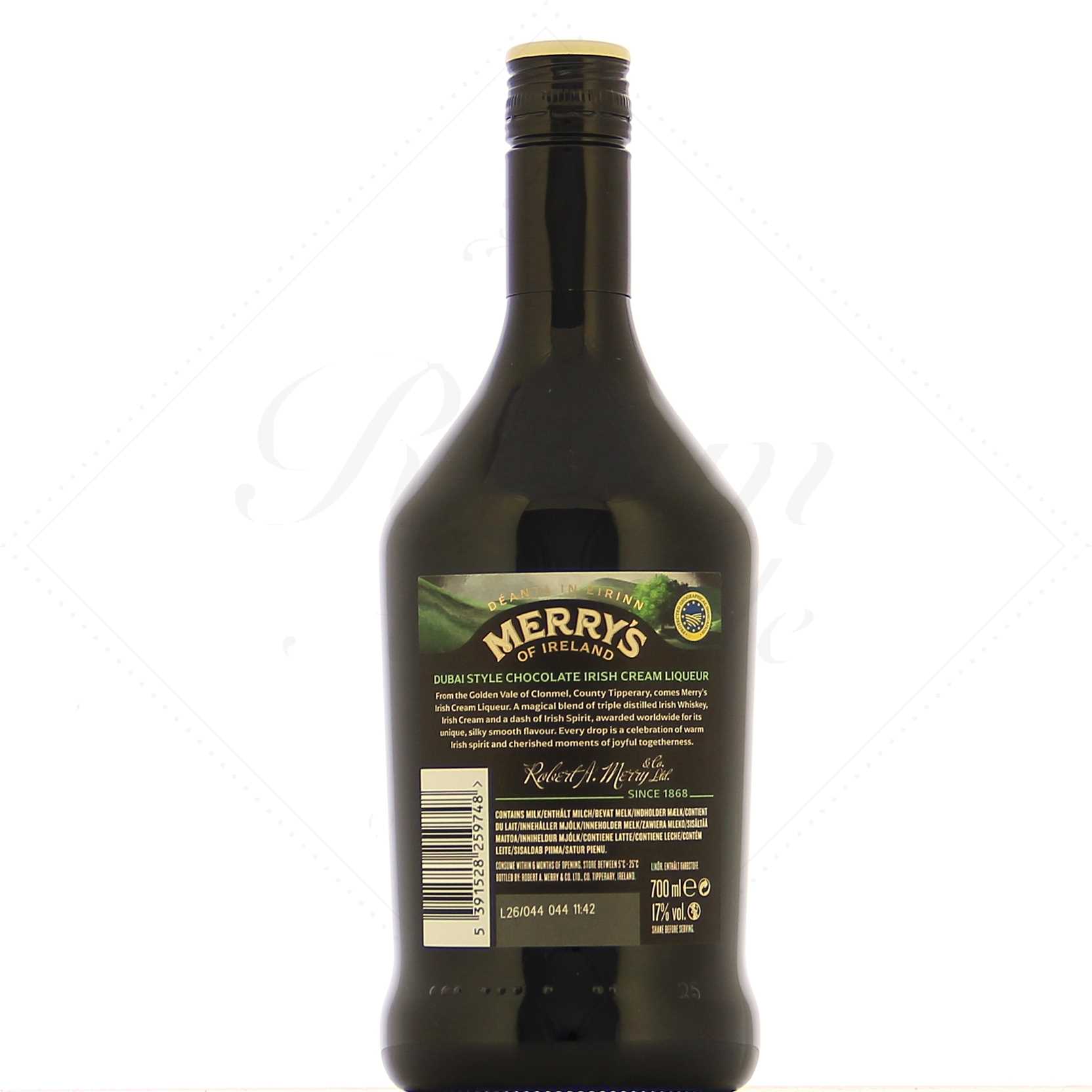 Merry's Dubai Chocolate Style Irish Cream 17° – Image 2