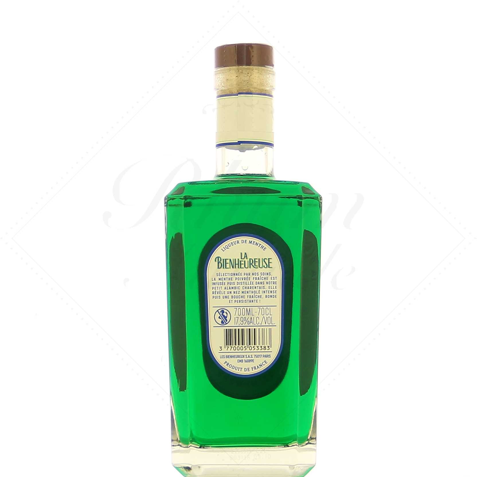 La Bienheureuse Liqueur de menthe 17,9° – Image 2