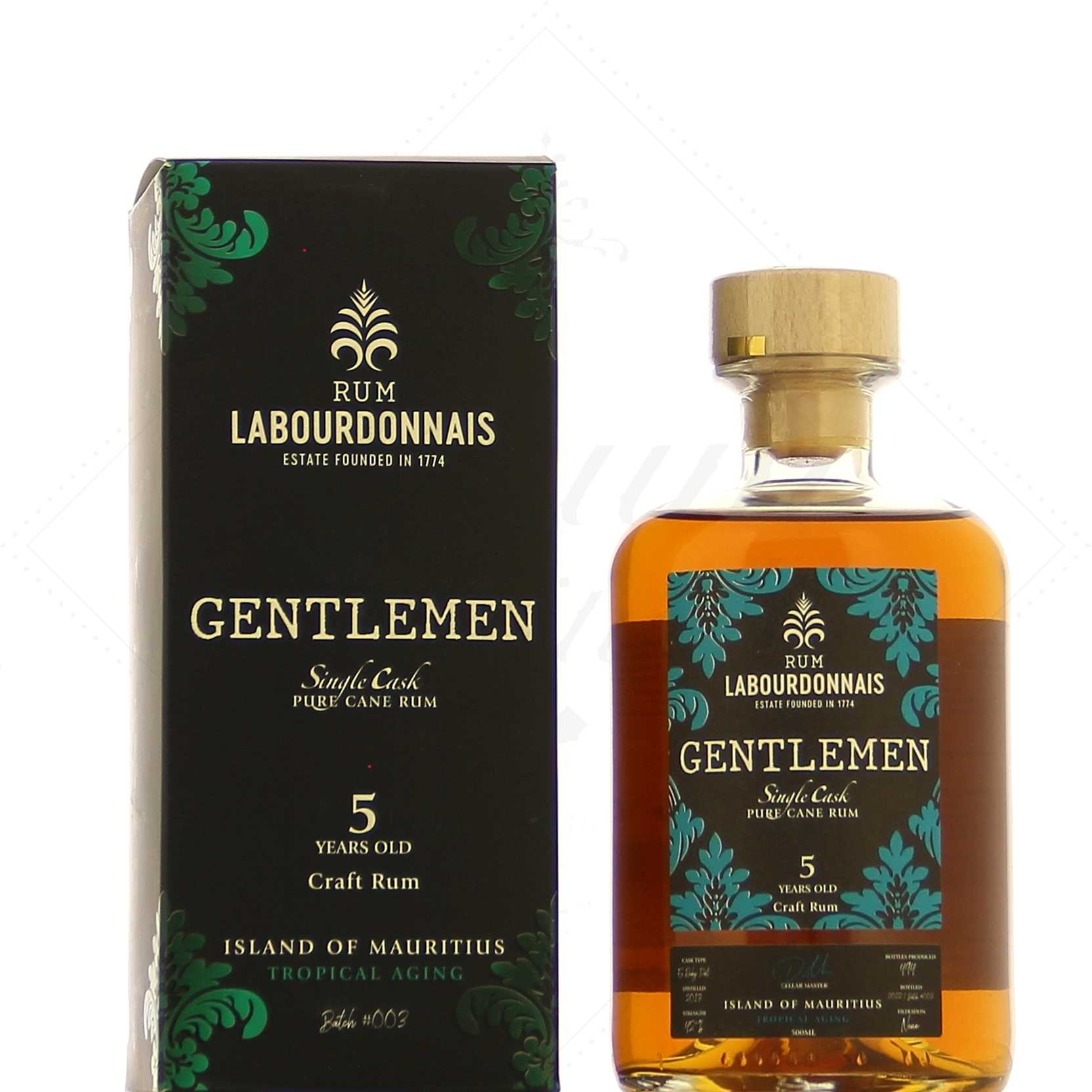 Labourdonnais Gentleman Single Cask 5 ans 2017 42°