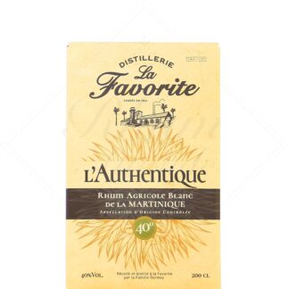 La Favorite L'authentique 40° - Cubi 2 litres !