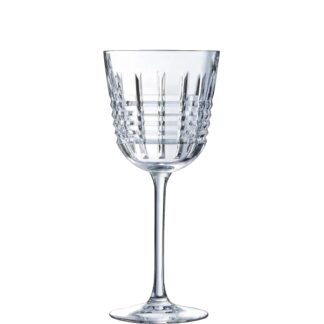 Cristal d'Arques 6 verres à pied Rendez-vous 35 cl