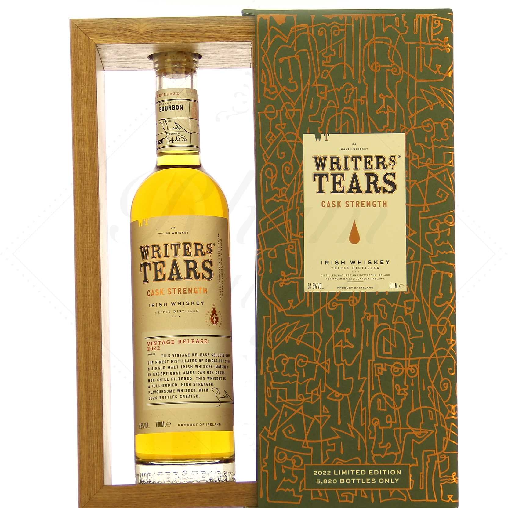 Writer's Tears Cask Strength Release 2022 54,6°