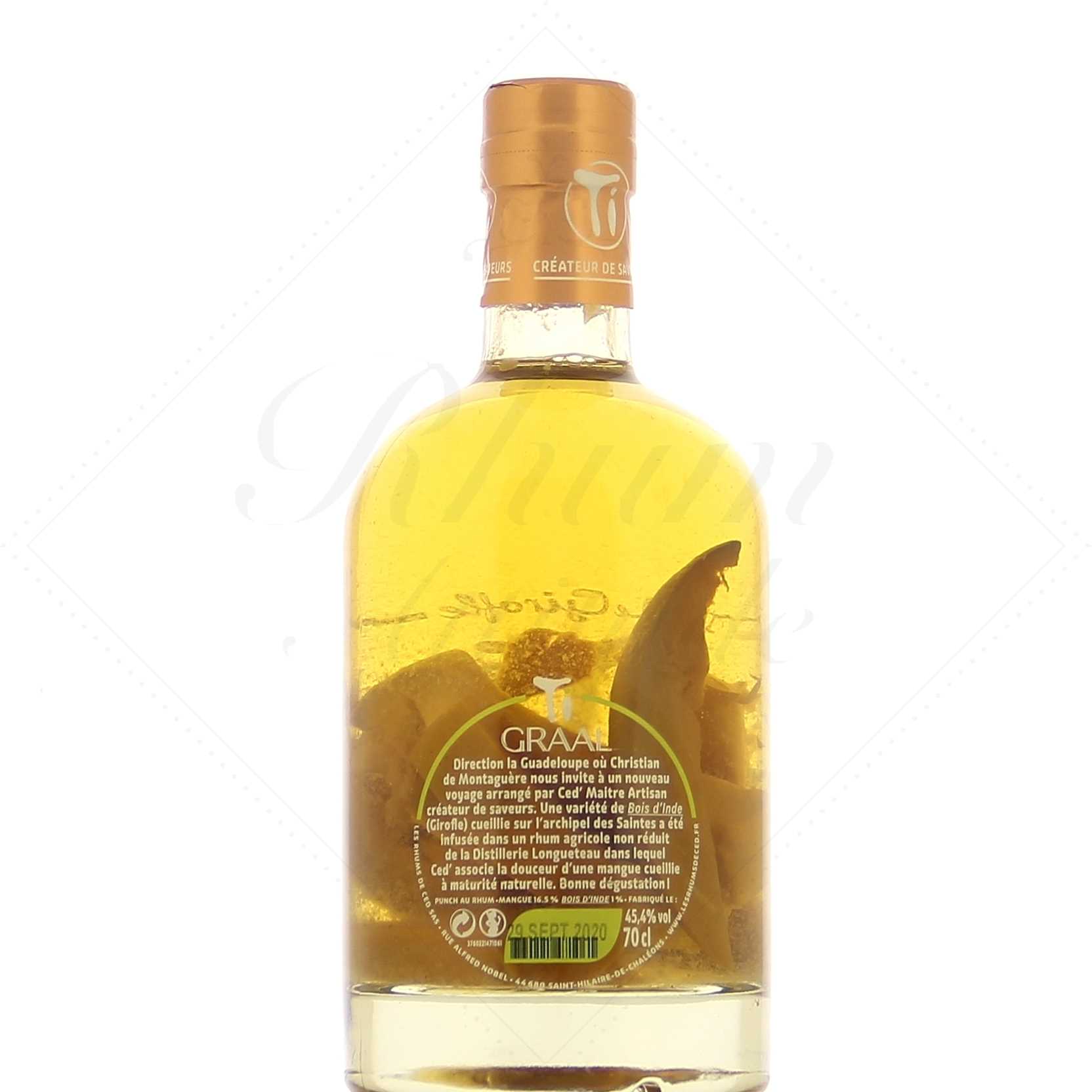 Ced Ti's Infused Rums: Mango, Allspice, Clove, 45.4% ABV – Image 2