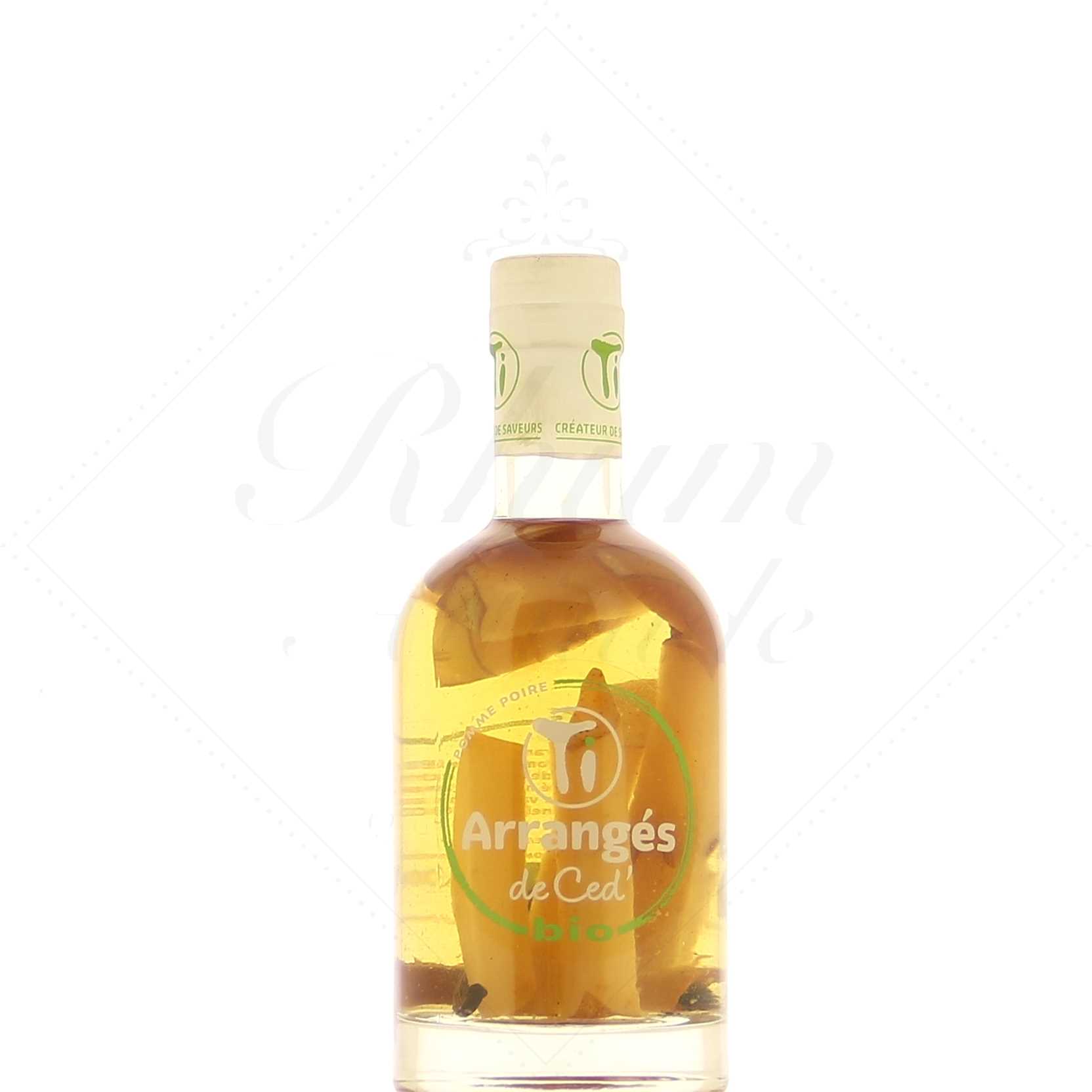 Les Rhums de Ced Ti Arrangés Pomme Poire bio 21° - format 35 cl