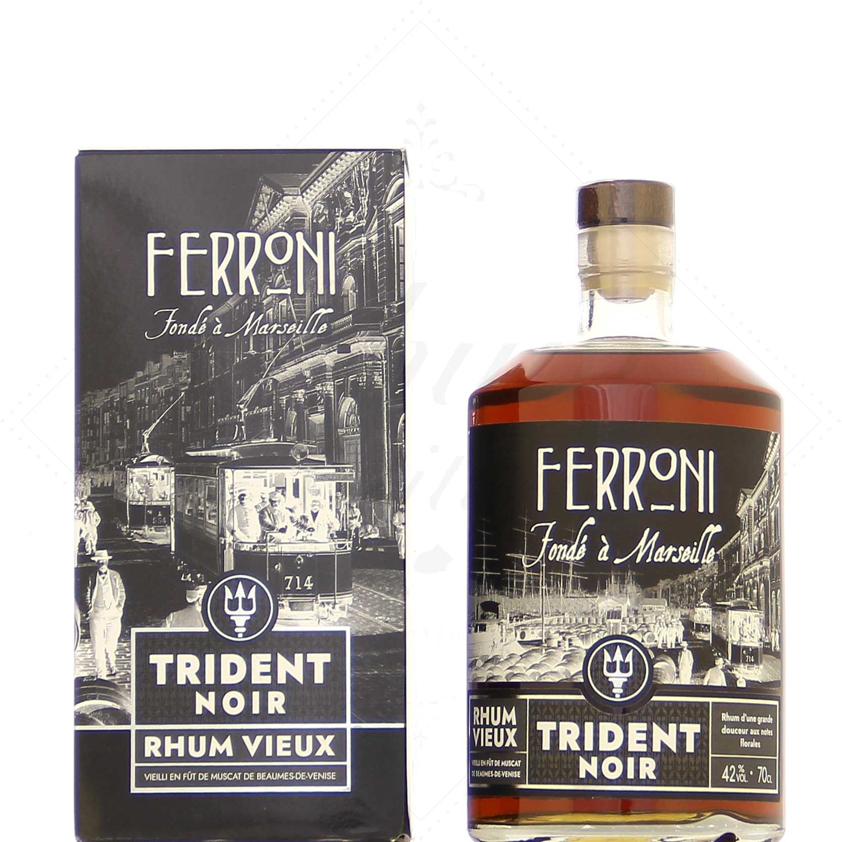 Ferrroni Trident noir 42°