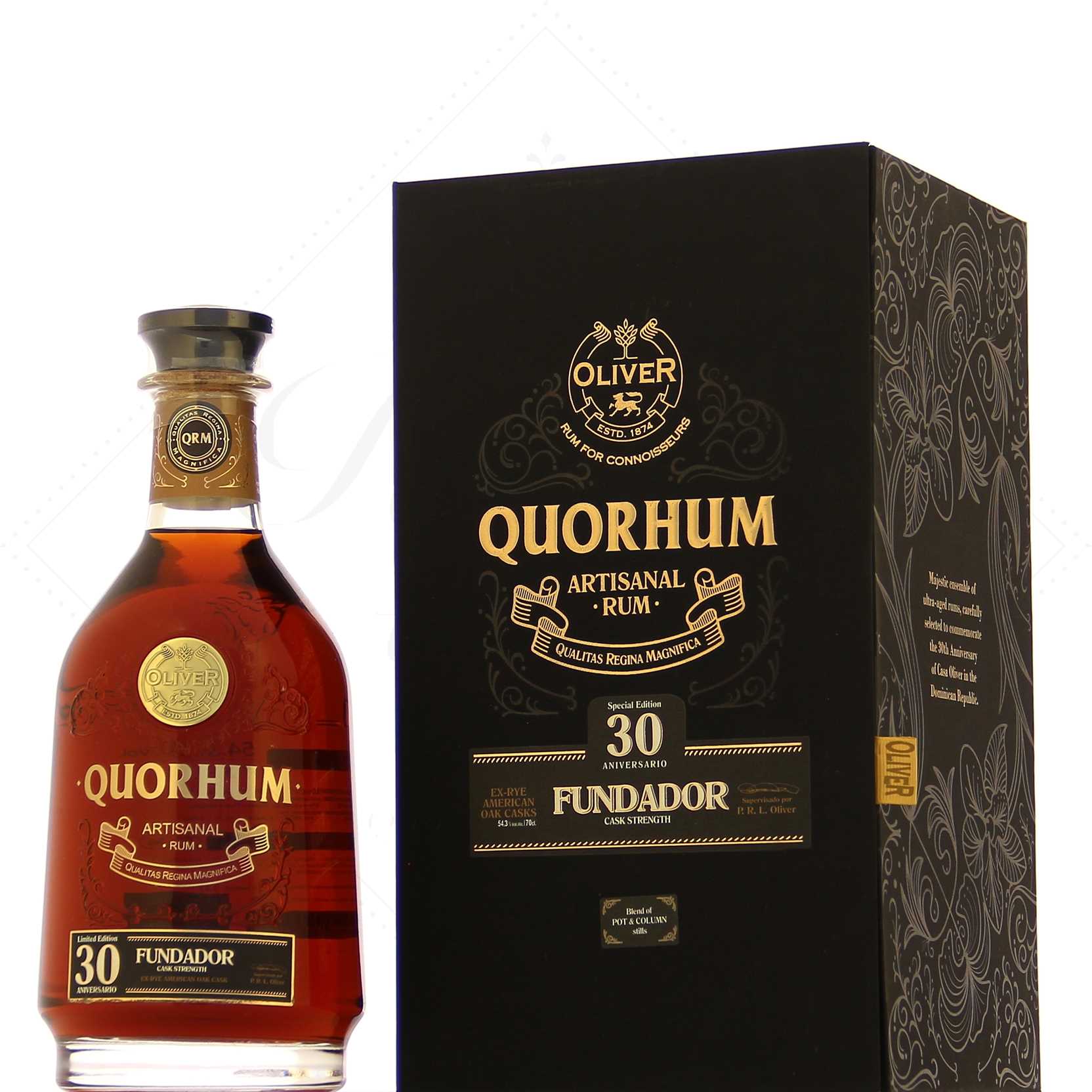 Quorhum 30 ans Cask Strength 54,3°