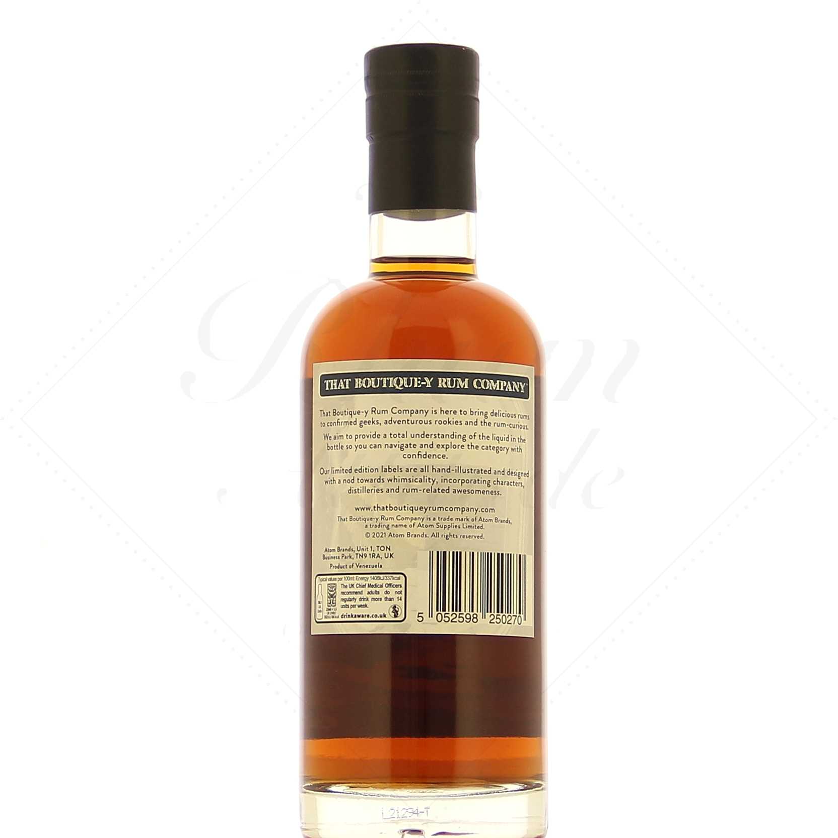 That Boutique-y Rum C.A.C.D. 13 ans 60,1° – Image 2