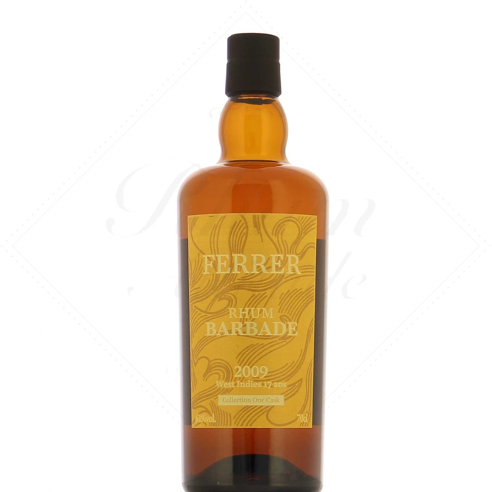 Ferrer Rhum Barbade 17 ans 61°