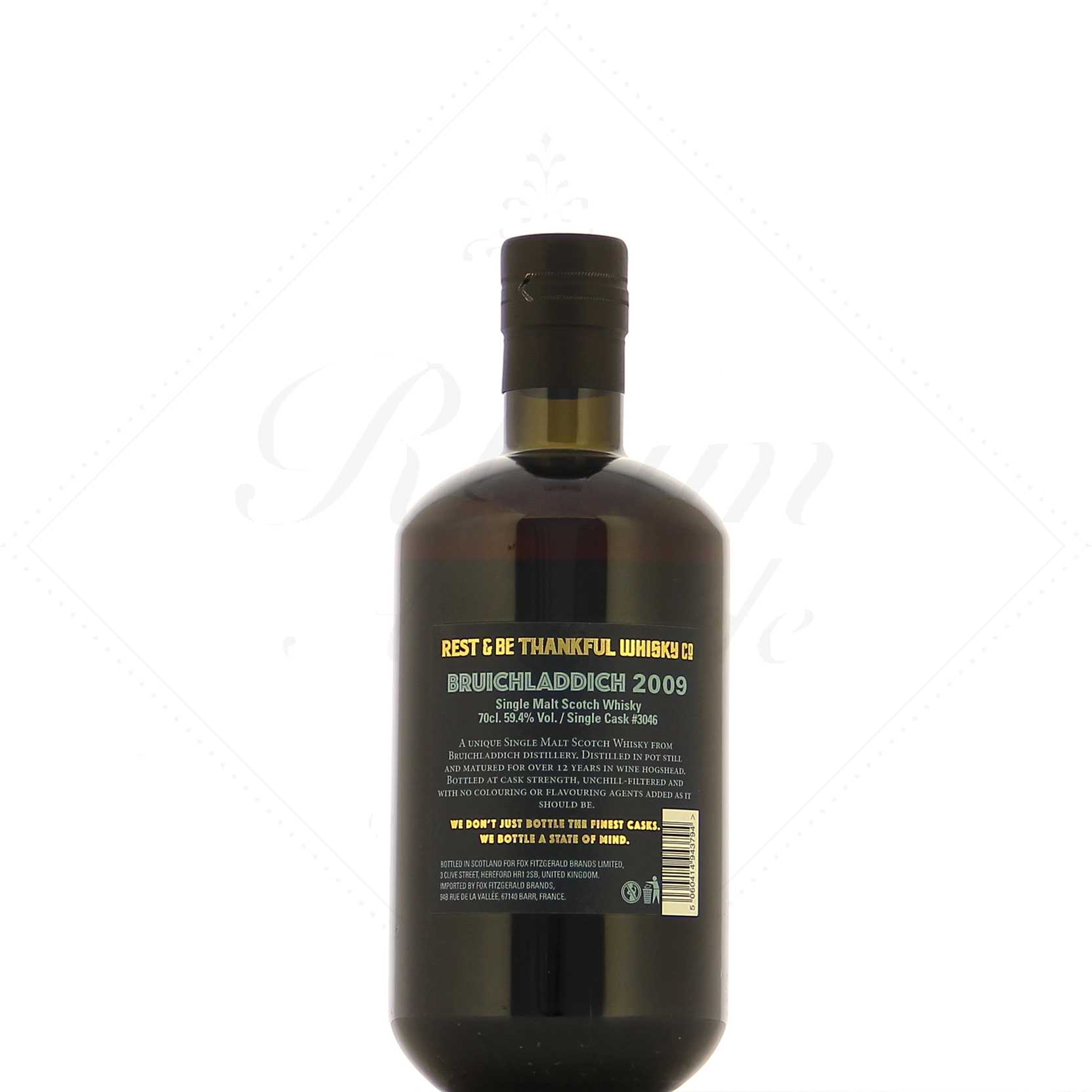 Rest & Be Thankful 12 ans 2009 Bruichladdich Wine cask 59,4° – Image 2