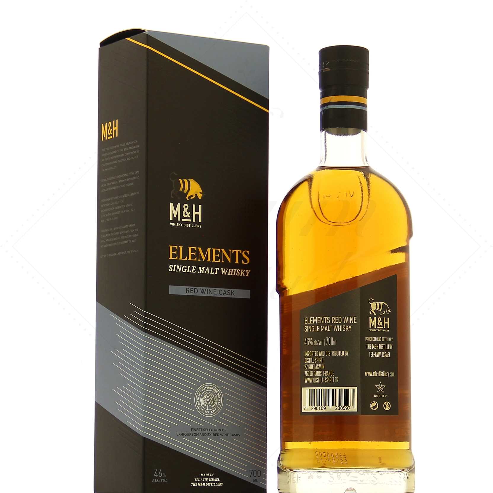 Milk & Honey Red Wine Cask Single malt 46°