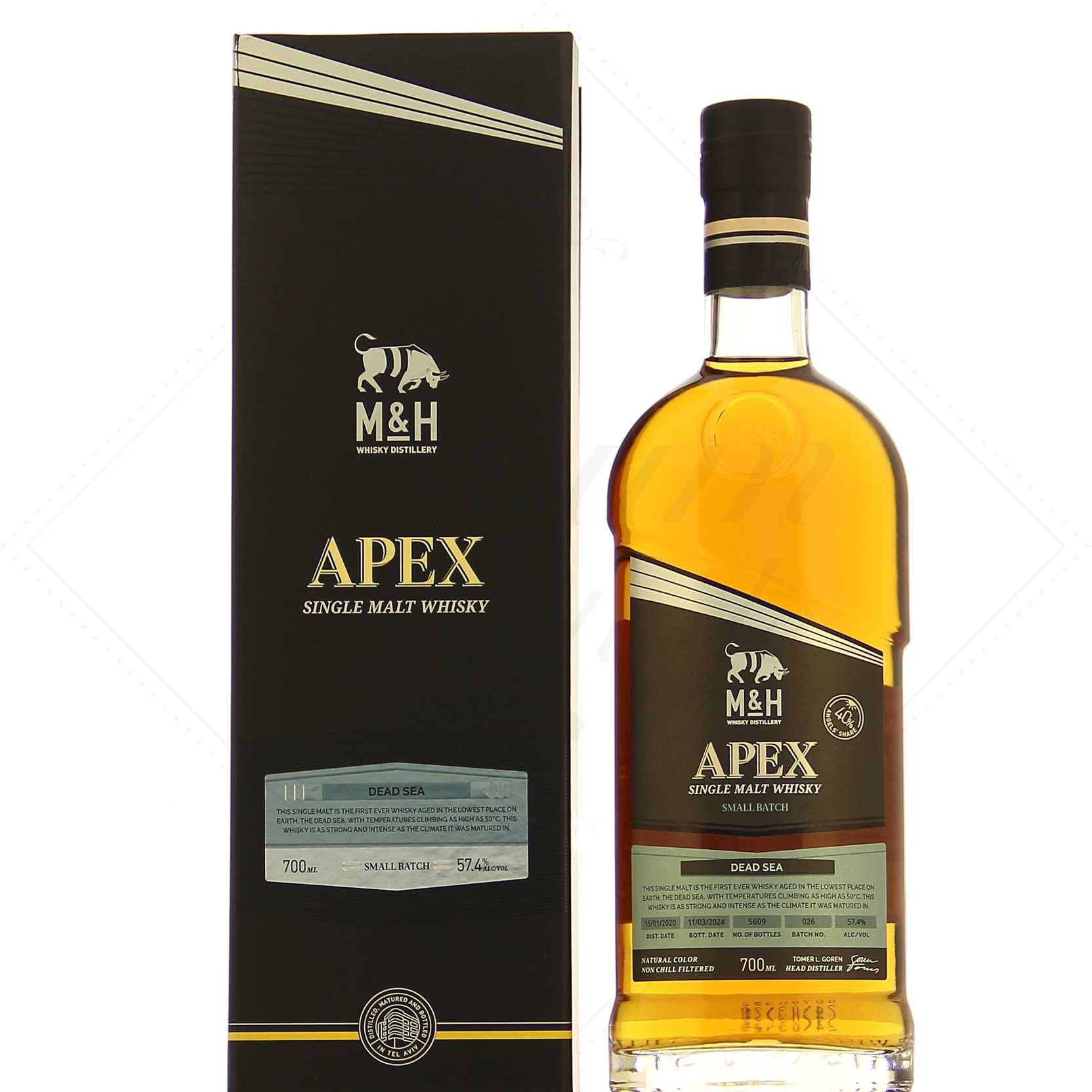 Milk & Honey Apex Dead Sea Single malt 57,4°
