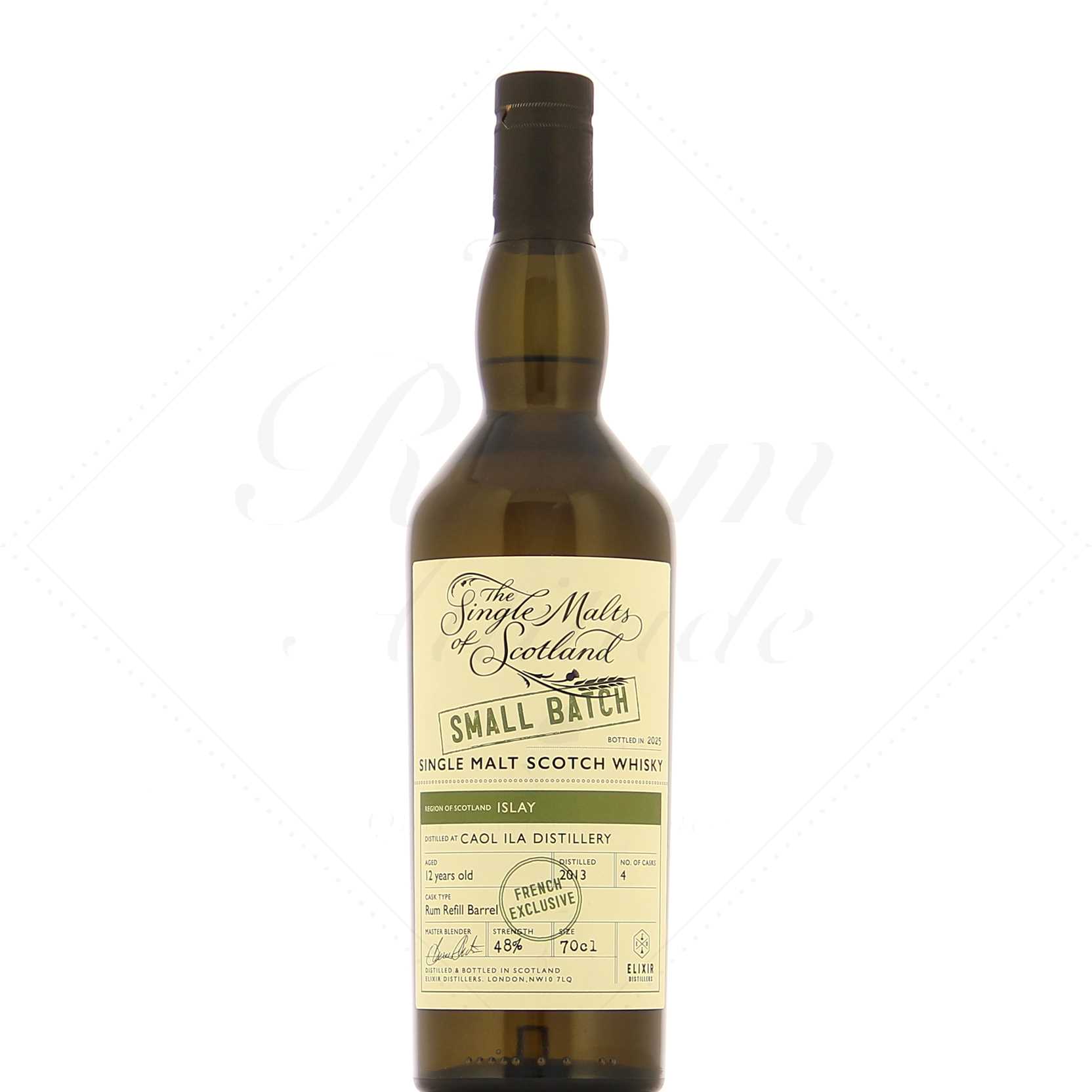 Elixir Distillers Caol Ila 12 ans 2013 Rum finish 48°