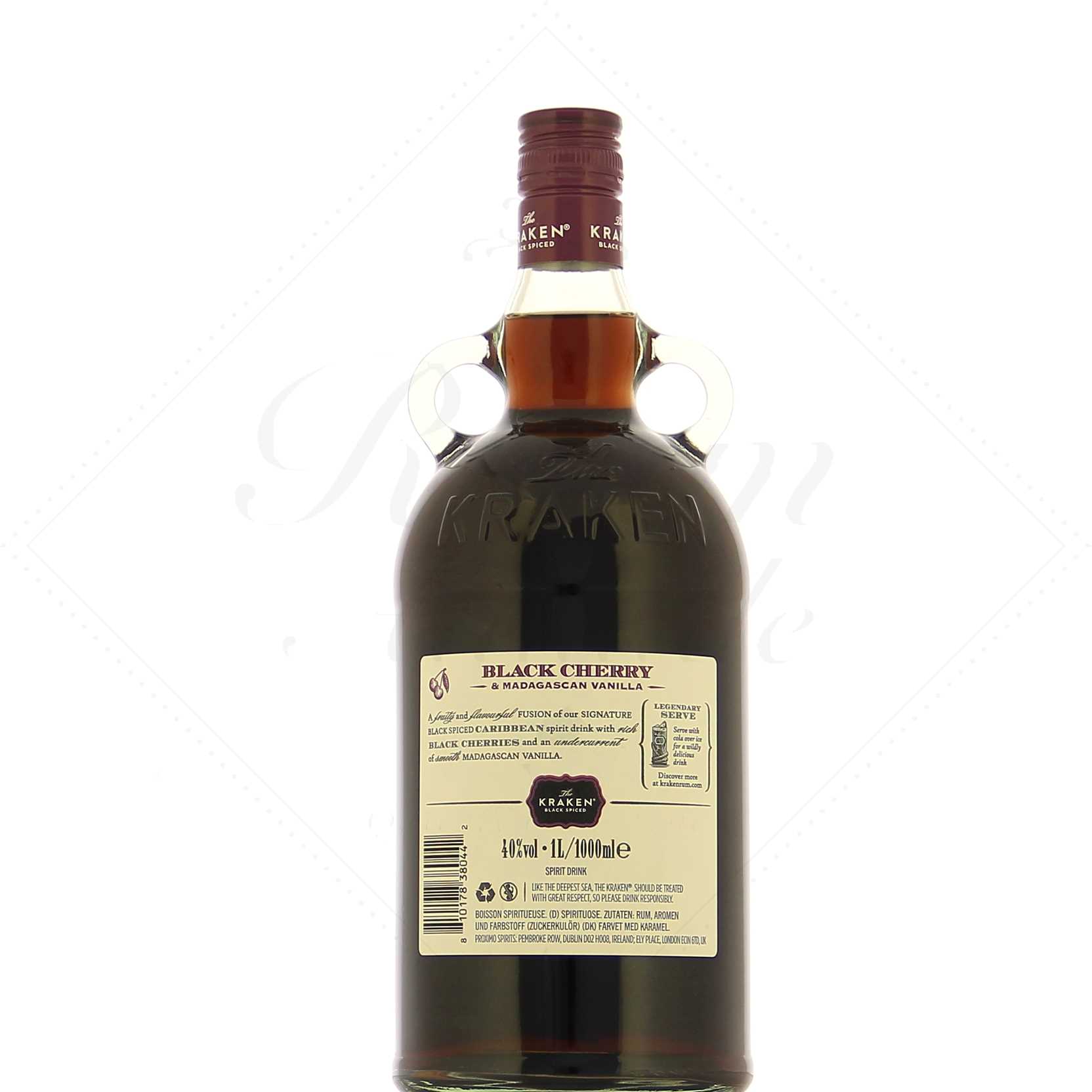 Kraken Black Cherry & Vanilla 40° 1 litre ! – Image 2