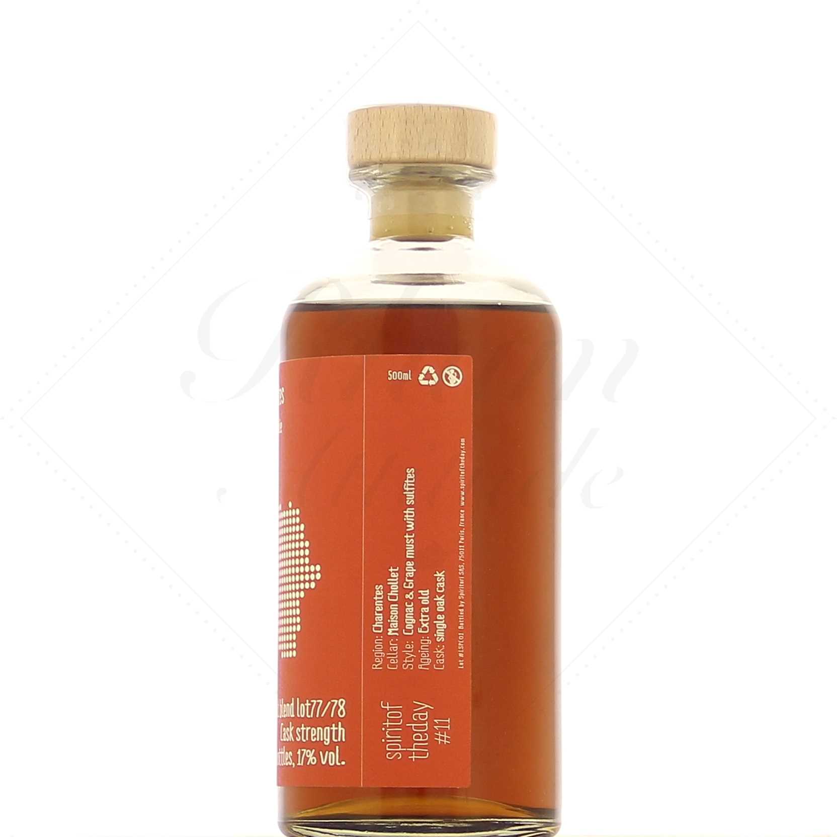 Spirit of the day (Spiritori) #11 Pineau des Charentes AOC Extra Vieux single cask lot 77/78 17° – Image 2