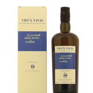 Vieux Vaval 10 ans 2016 Small batch ex-Caroni cask 54,6°