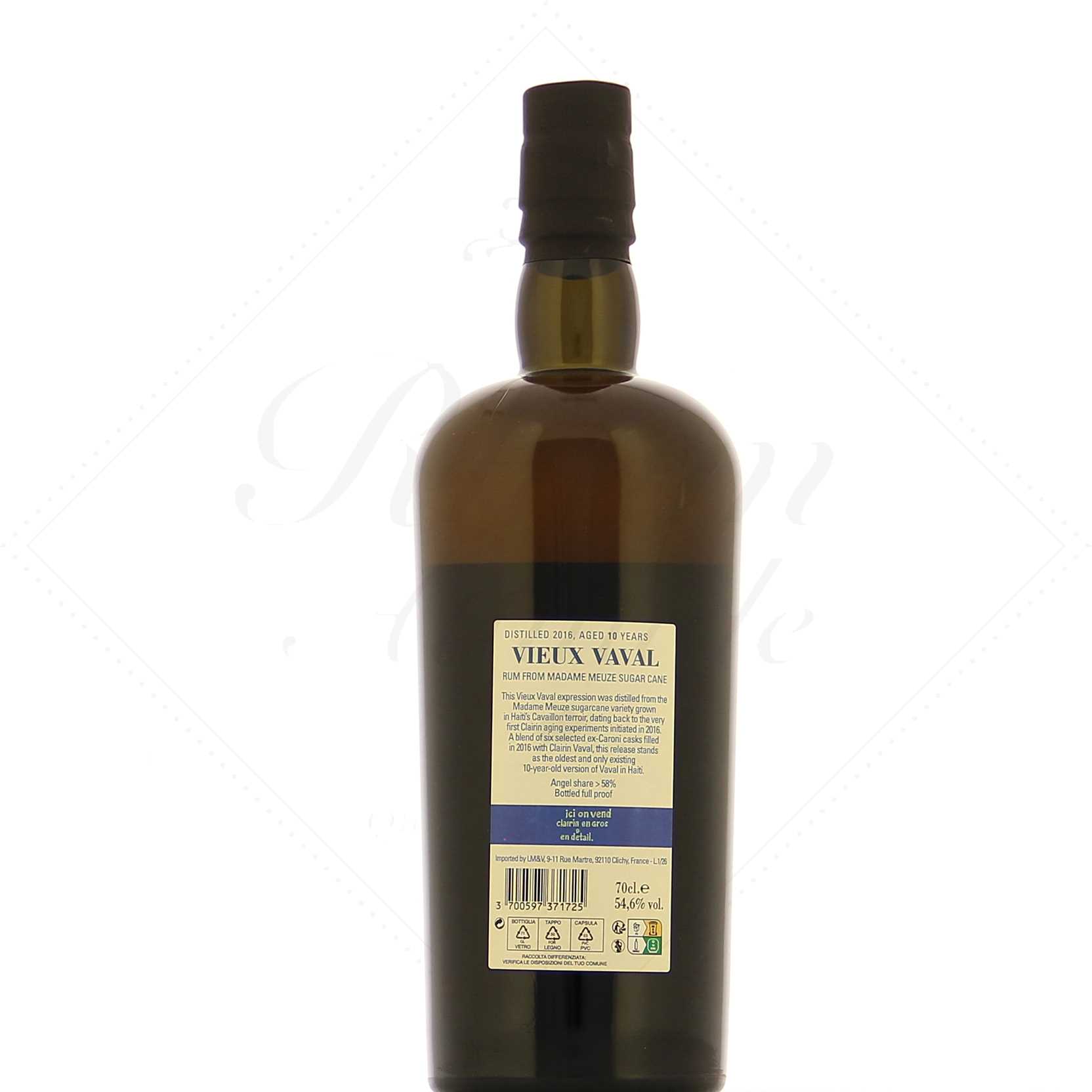 Vieux Vaval 10 ans 2016 Small batch ex-Caroni cask 54,6° – Image 2