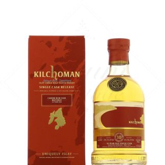 Kilchoman 10 ans 2016 Caroni rum cask 54,9°
