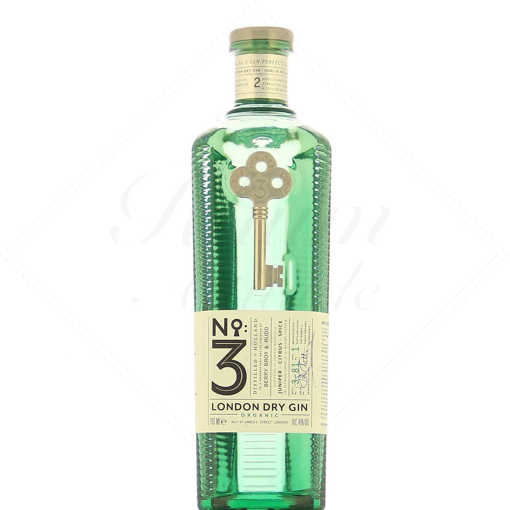 No.3 London Dry Gin Organic 46°