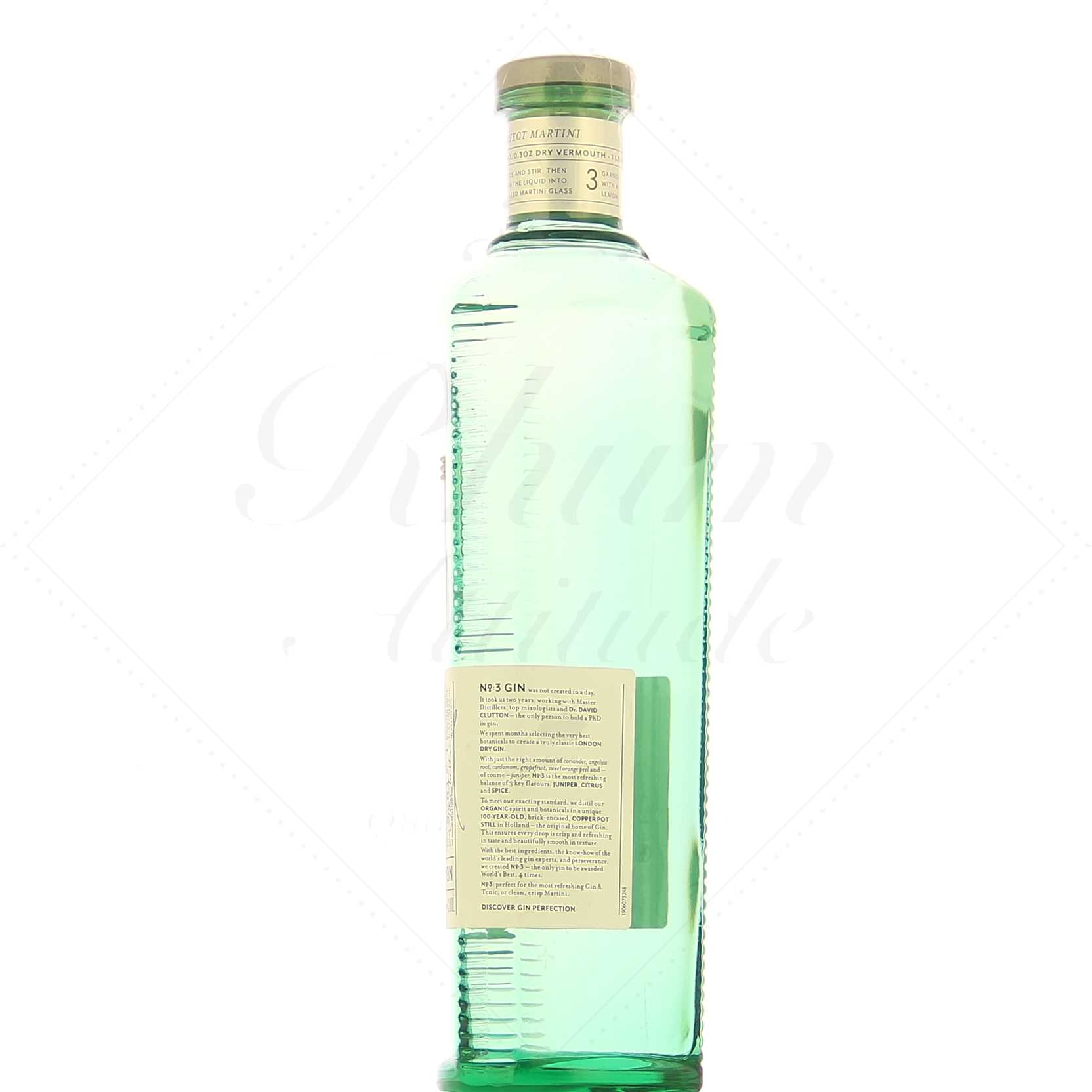 No.3 London Dry Gin Organic 46° – Image 2