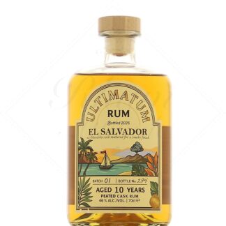 Ultimatum El Salvador Peated cask Rum 46°