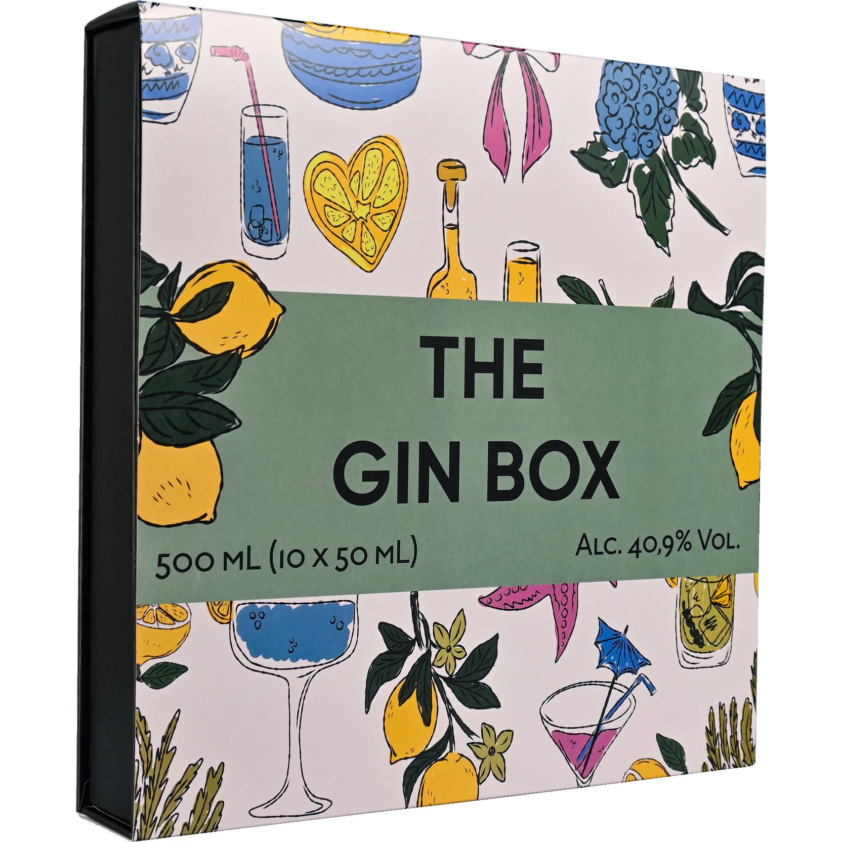 The Gin Box 10 reasons to love gin 10 x 5 cl 40.9° – Image 2
