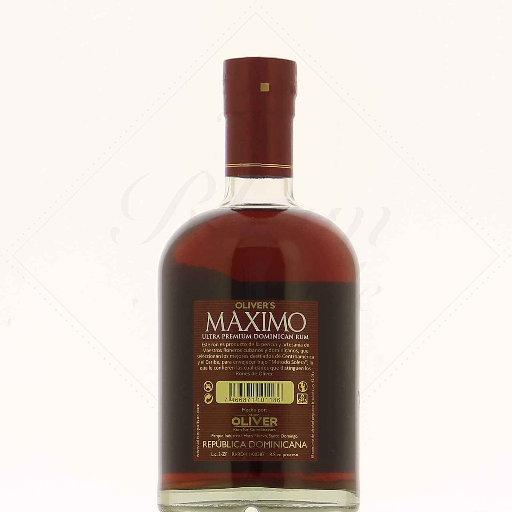 Oliver's Maximo XO Solera 41° – Image 2