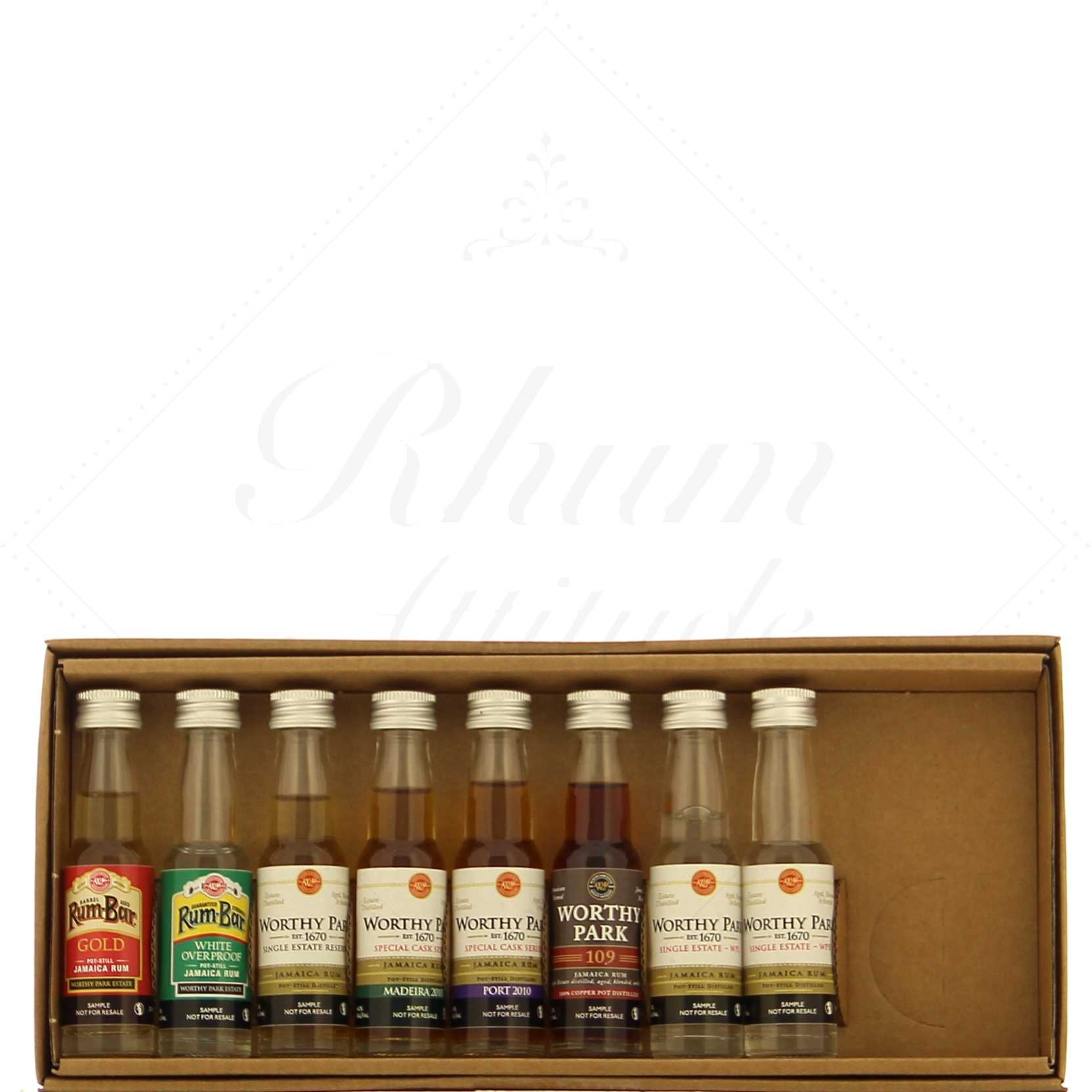 Worthy Park Master Class Tasting Kit 2021 8x2 cl 54,1°