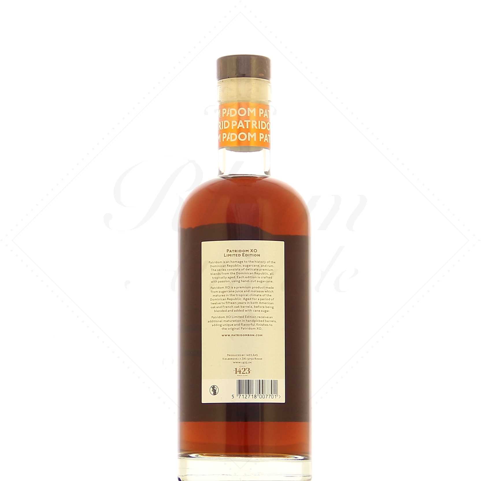 Patridom XO Cognac cask finish 43° – Image 2