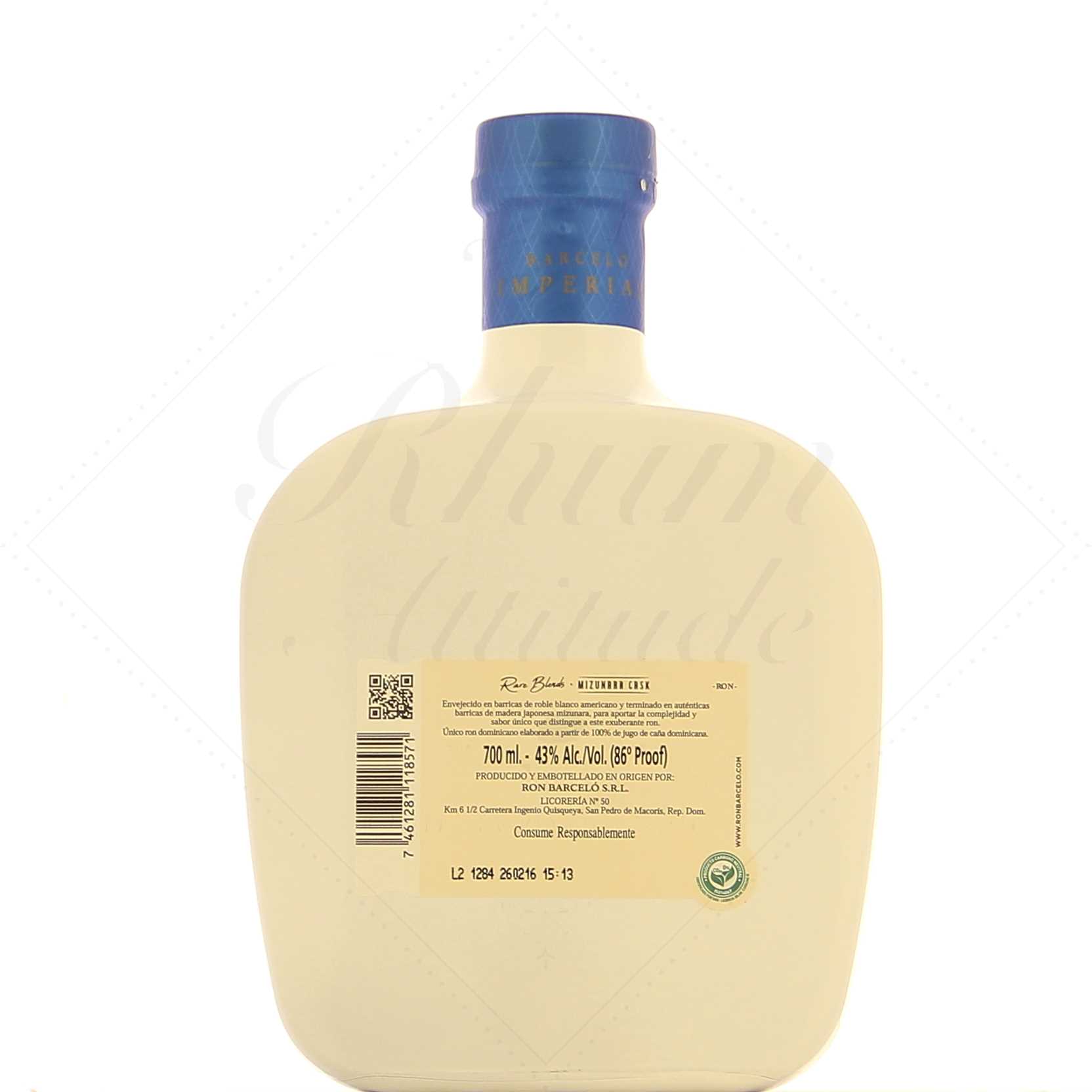 Barcelo Imperial Mizunara Cask 43° – Image 2