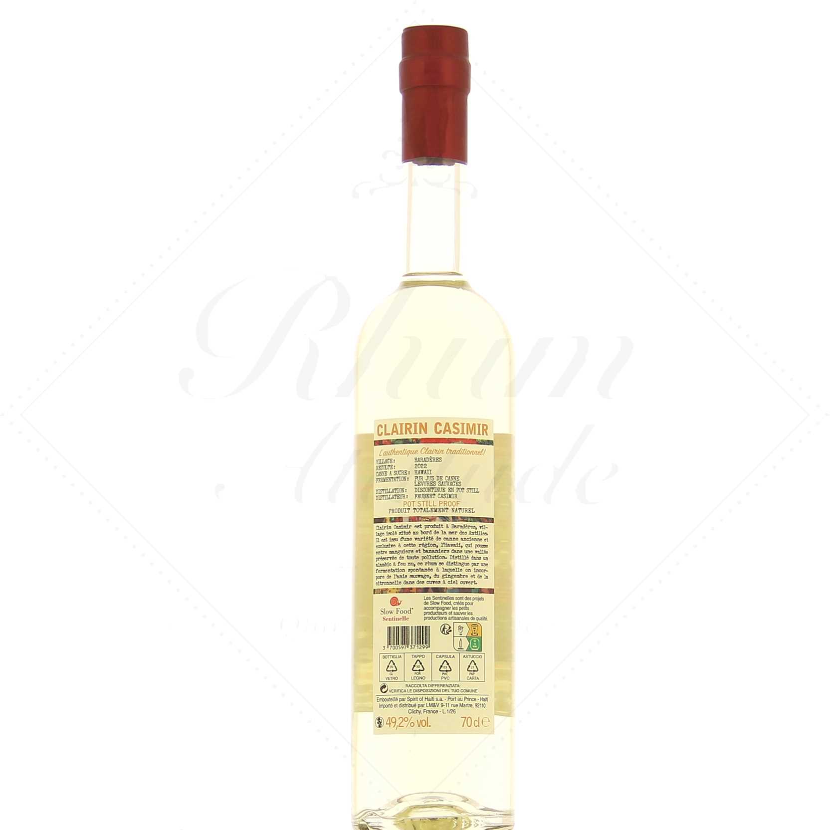 Clairin 2022 Casimir Batch 10 49,2° – Image 2